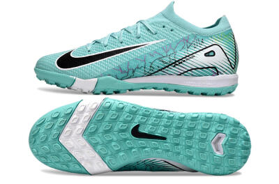 Nike Air Zoom Mercurial Vapor 16 Elite TF Football Shoes - Jade/Black/White