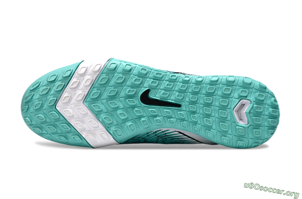 Nike Air Zoom Mercurial Vapor 16 Elite TF Football Shoes - Jade/Black/White 6