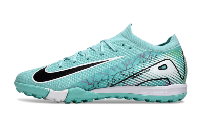Nike Air Zoom Mercurial Vapor 16 Elite TF Football Shoes - Jade/Black/White