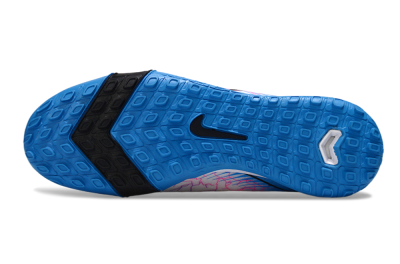 Nike Air Zoom Mercurial Superfly 10 Elite TF Football Shoes - White/Blue/Black