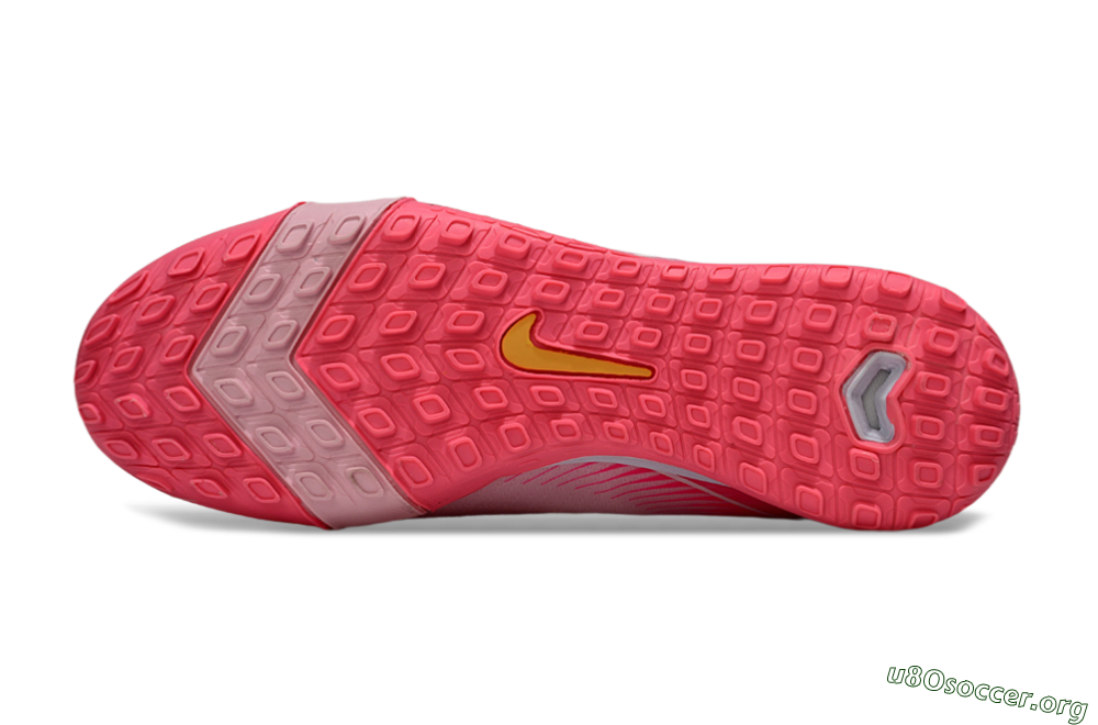 Nike Air Zoom Mercurial Superfly 10 Elite TF Football Shoes - Pink/Red/Gold 6