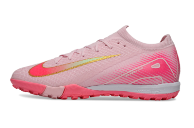Nike Air Zoom Mercurial Vapor 16 Elite TF Football Shoes - Pink/Gold/White