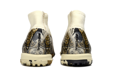 Nike Air Zoom Mercurial Superfly 10 Elite TF Football Shoes - Beige/Black/Brown