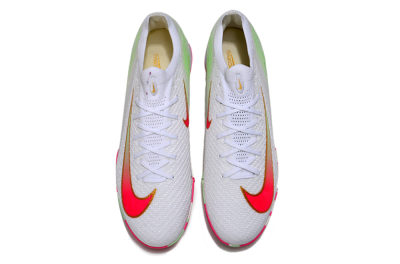 Nike Air Zoom Mercurial Vapor 16 Elite TF Football Shoes - White/Red/Gold