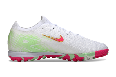 Nike Air Zoom Mercurial Vapor 16 Elite TF Football Shoes - White/Red/Gold