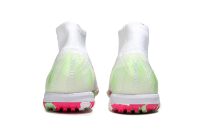 Nike Air Zoom Mercurial Superfly 10 Elite TF Football Shoes - White/Red/Gold