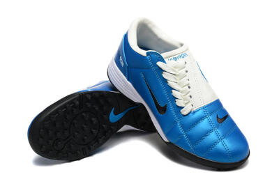 Nike Total 90 III TF Football Shoes - Blue/Black/White