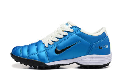 Nike Total 90 III TF Football Shoes - Blue/Black/White