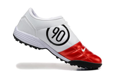 Nike Total 90 III TF Football Shoes - Red/White/Black