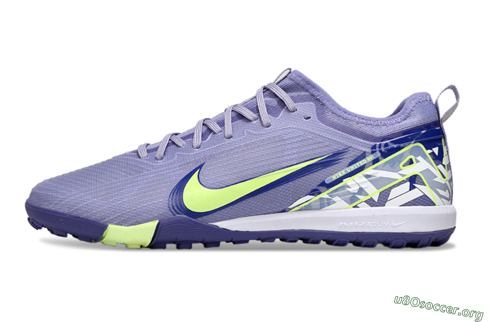 Nike Air Zoom Mercurial Vapor 16 Pro TF Football Shoes - Purple/Yellow/White 3