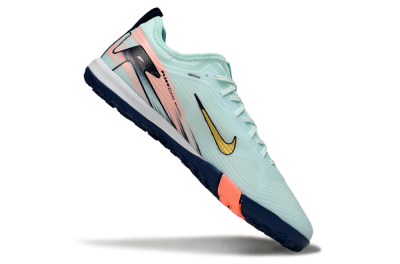 Nike Air Zoom Mercurial Vapor 16 Pro TF Football Shoes - Jade/Gold/Pink