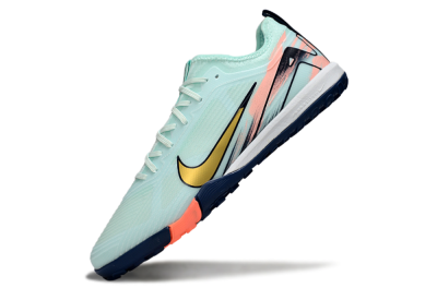 Nike Air Zoom Mercurial Vapor 16 Pro TF Football Shoes - Jade/Gold/Pink