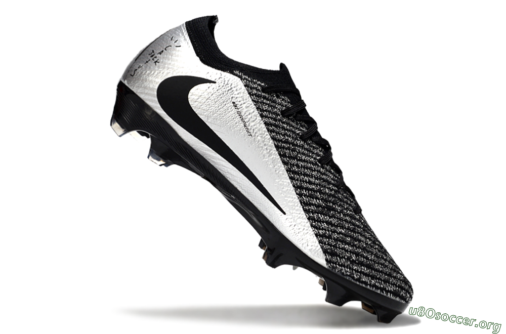 Nike Air Zoom Mercurial Vapor 16 Elite FG Football Boots - Black/Silver 4