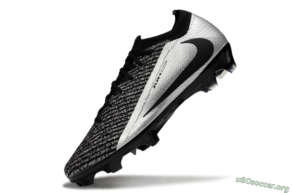 Nike Air Zoom Mercurial Vapor 16 Elite FG Football Boots - Black/Silver 5