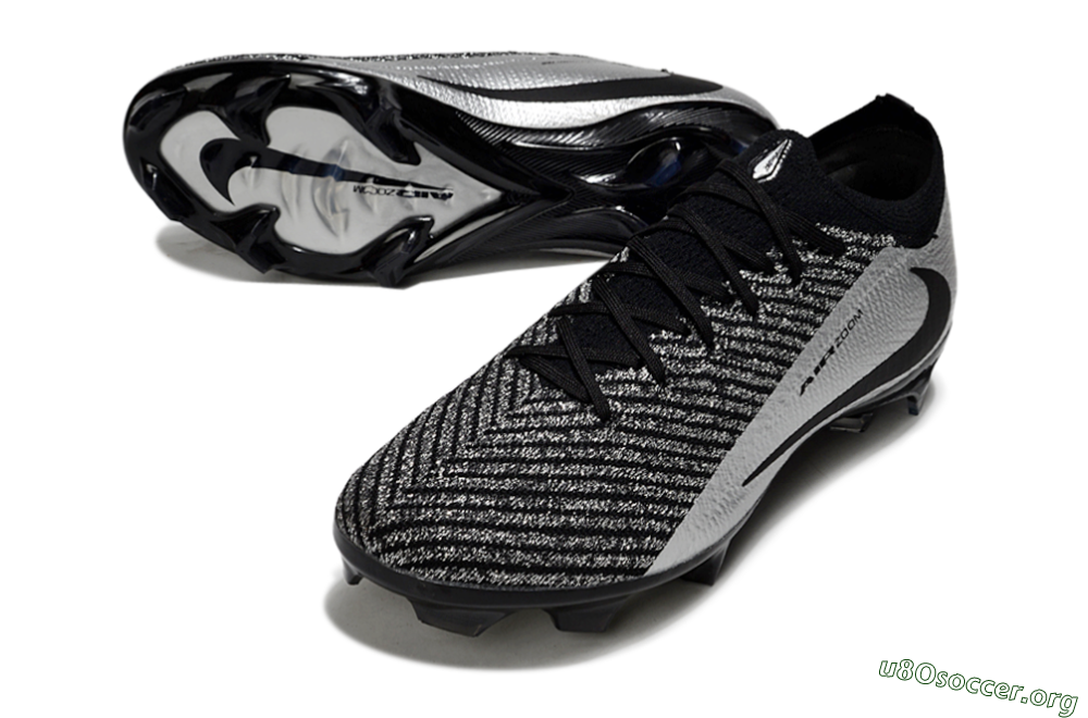 Nike Air Zoom Mercurial Vapor 16 Elite FG Football Boots - Black/Silver 0