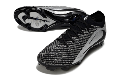 Nike Air Zoom Mercurial Vapor 16 Elite FG Football Boots - Black/Silver