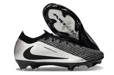 Nike Air Zoom Mercurial Vapor 16 Elite FG Football Boots - Black/Silver