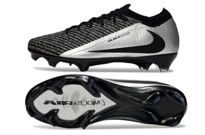 Nike Air Zoom Mercurial Vapor 16 Elite FG Football Boots - Black/Silver