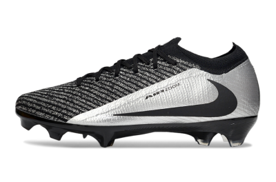 Nike Air Zoom Mercurial Vapor 16 Elite FG Football Boots - Black/Silver