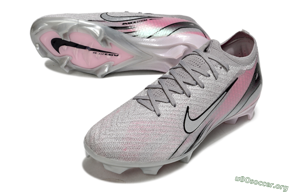 Nike Air Zoom Mercurial Vapor 16 Elite FG Football Boots - Silver/Pink/Black 0