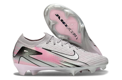 Nike Air Zoom Mercurial Vapor 16 Elite FG Football Boots - Silver/Pink/Black