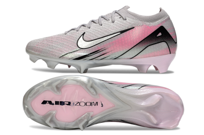 Nike Air Zoom Mercurial Vapor 16 Elite FG Football Boots - Silver/Pink/Black