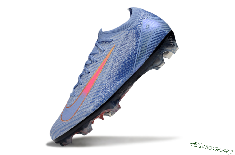 Nike Air Zoom Mercurial Vapor 16 Elite FG Football Boots - Blue/Pink/Gold 5