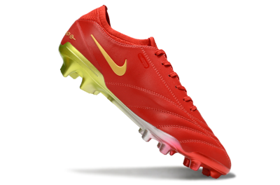 Nike Tiempo Legend 10 Elite FG Football Boots - Red/Gold/Yellow
