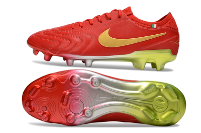 Nike Tiempo Legend 10 Elite FG Football Boots - Red/Gold/Yellow