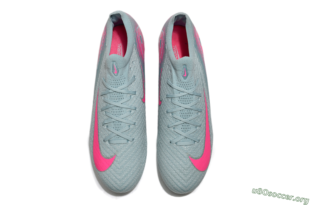 Nike Air Zoom Mercurial Vapor 16 Elite AG Football Boots - Jade/Pink/White 4