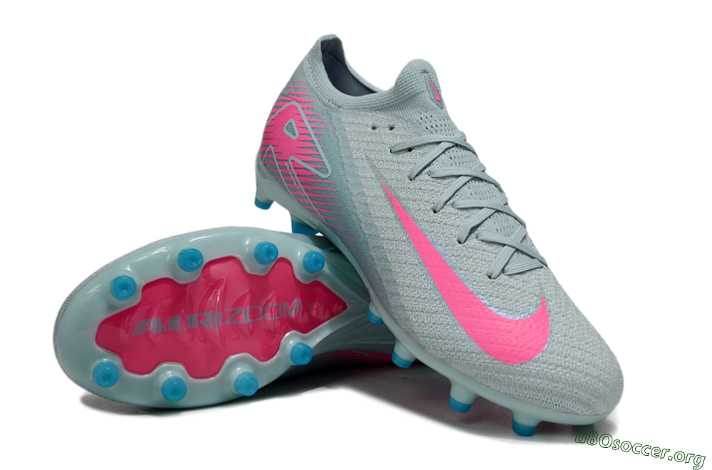 Nike Air Zoom Mercurial Vapor 16 Elite AG Football Boots - Jade/Pink/White 0