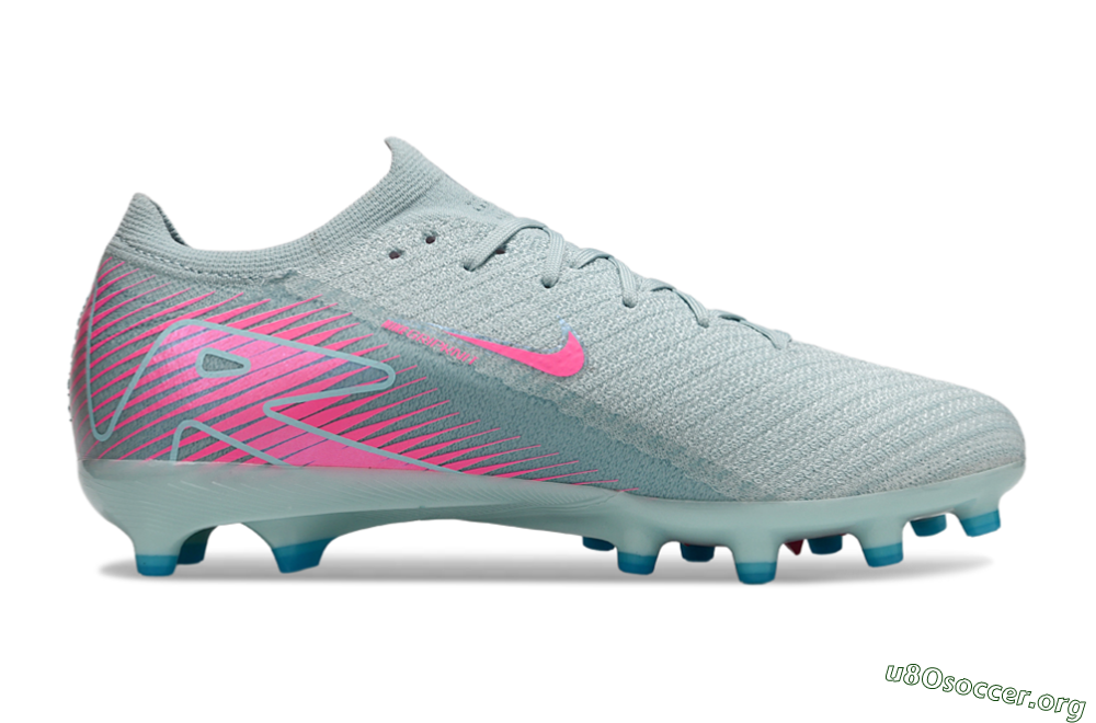 Nike Air Zoom Mercurial Vapor 16 Elite AG Football Boots - Jade/Pink/White 7