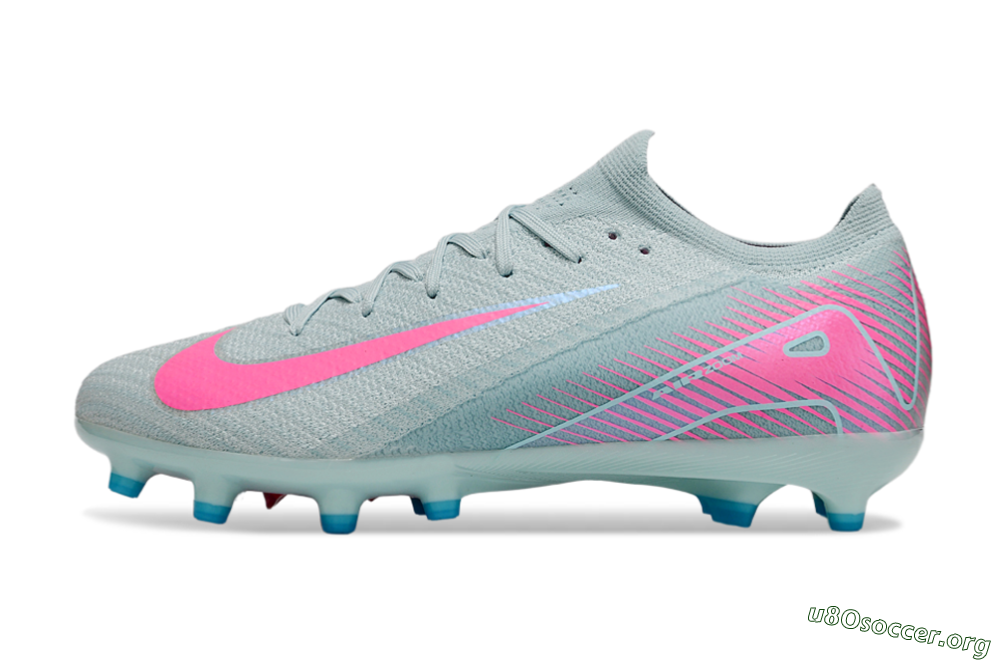 Nike Air Zoom Mercurial Vapor 16 Elite AG Football Boots - Jade/Pink/White 3