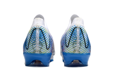 Nike Air Zoom Mercurial Vapor 16 Elite FG Football Boots - White/Black/Blue