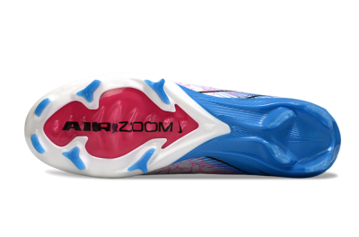 Nike Air Zoom Mercurial Vapor 16 Elite FG Football Boots - White/Black/Blue