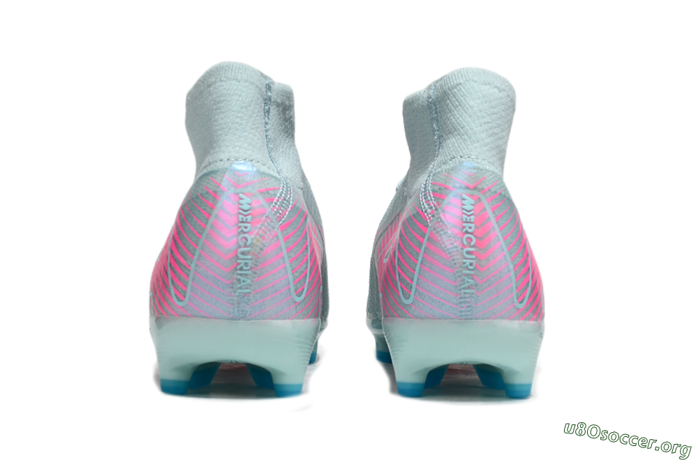Nike Air Zoom Mercurial Superfly 10 Elite AG Football Boots - Jade/Pink 5