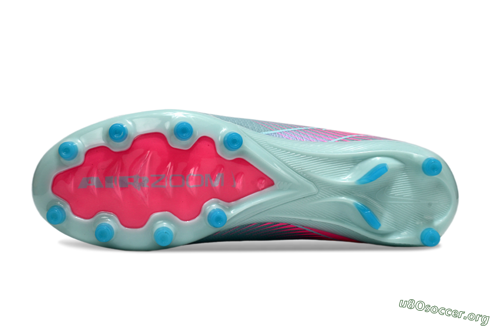 Nike Air Zoom Mercurial Superfly 10 Elite AG Football Boots - Jade/Pink 6