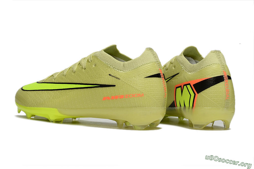 Nike Air Zoom Mercurial Vapor 16 Elite FG Football Boots - Yellow/Black/Red 5
