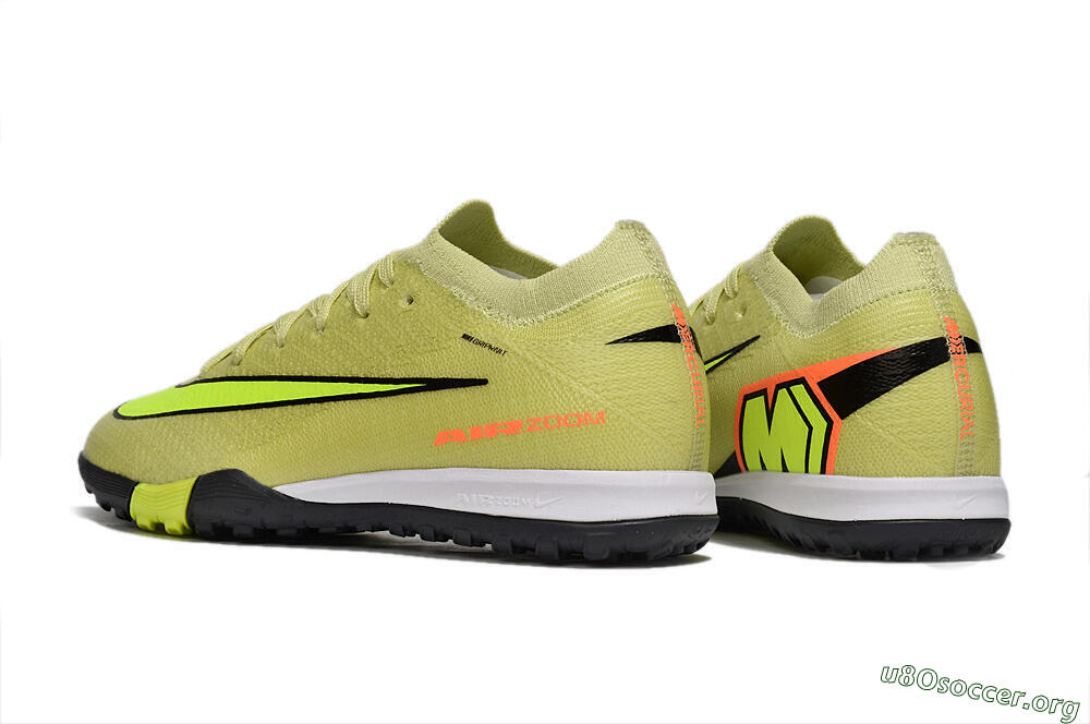 Nike Air Zoom Mercurial Vapor 16 Elite TF Football Shoes - Yellow/Black/Red 5