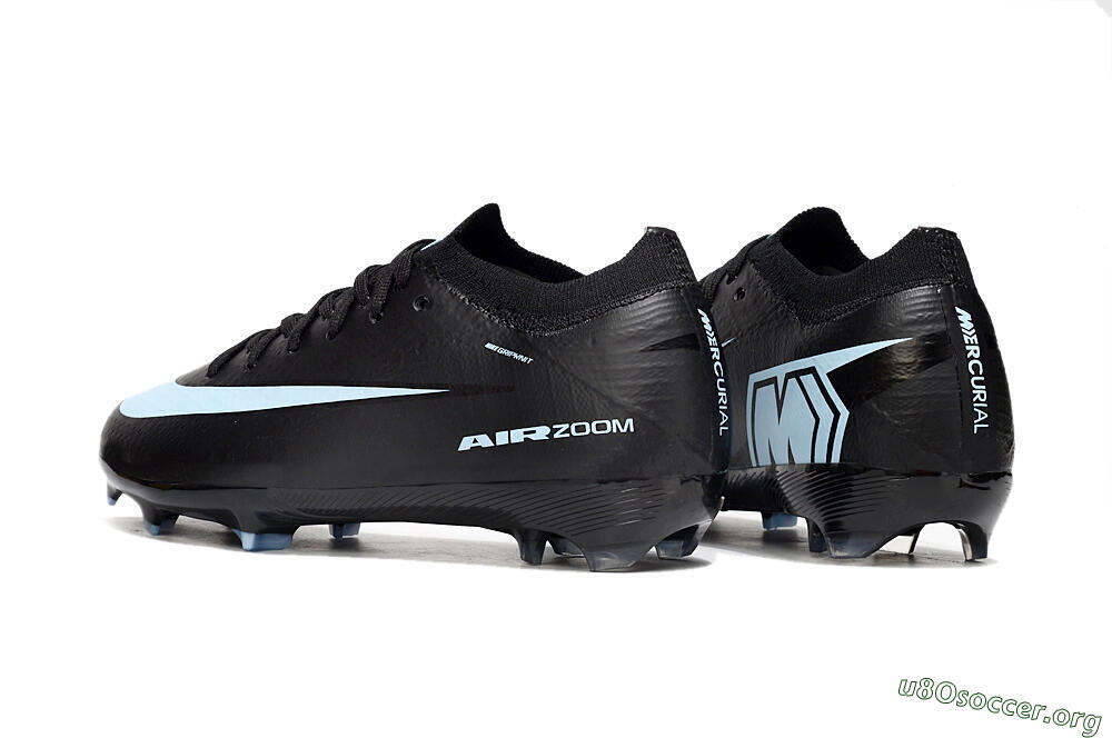 Nike Air Zoom Mercurial Vapor 16 Elite FG Football Boots - Black/Jade 5
