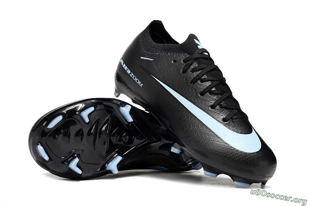 Nike Air Zoom Mercurial Vapor 16 Elite FG Football Boots - Black/Jade 1