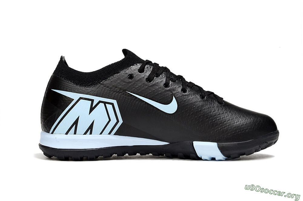 Nike Air Zoom Mercurial Vapor 16 Elite TF Football Shoes - Black/Jade 4