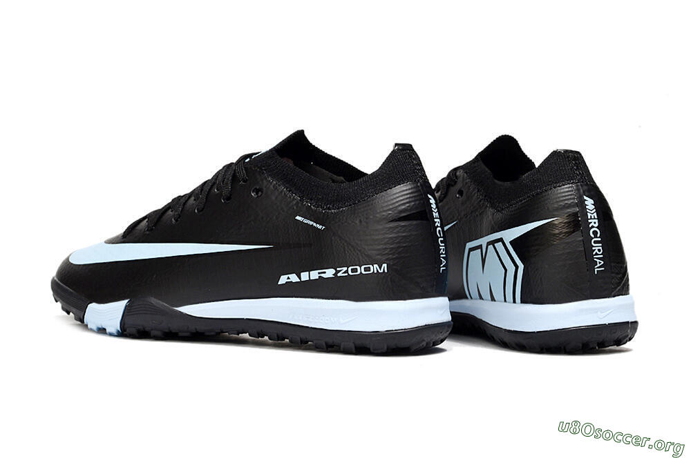 Nike Air Zoom Mercurial Vapor 16 Elite TF Football Shoes - Black/Jade 5