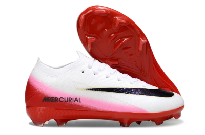 Nike Air Zoom Mercurial Vapor 16 Elite FG Football Boots - White/Black/Red