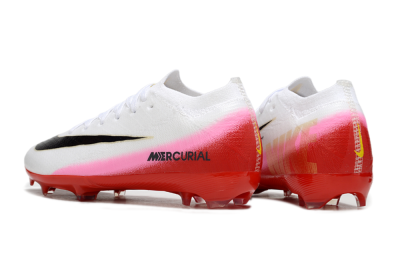 Nike Air Zoom Mercurial Vapor 16 Elite FG Football Boots - White/Black/Red