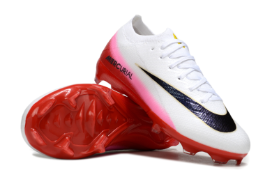 Nike Air Zoom Mercurial Vapor 16 Elite FG Football Boots - White/Black/Red