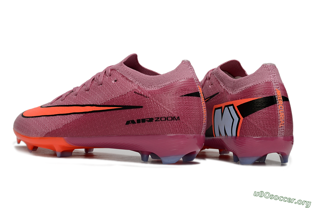 Nike Air Zoom Mercurial Vapor 16 Elite FG Football Boots - Pink/Black/Red 5