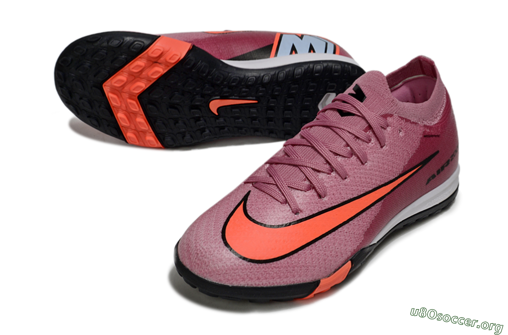 Nike Air Zoom Mercurial Vapor 16 Elite TF Football Shoes - Pink/Black/Red 0
