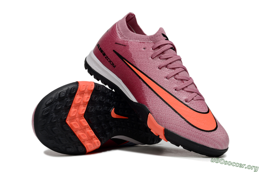 Nike Air Zoom Mercurial Vapor 16 Elite TF Football Shoes - Pink/Black/Red 1