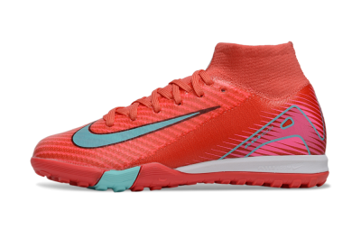 Nike Air Zoom Mercurial Superfly 10 Elite TF Football Shoes - Red/Jade/Pink